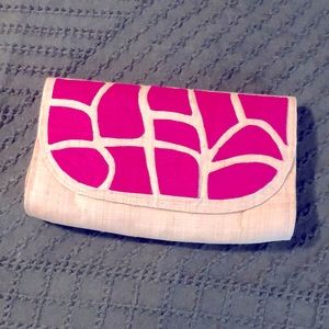 NWOT Be You Fashion Handmade 100% Raffia Clutch